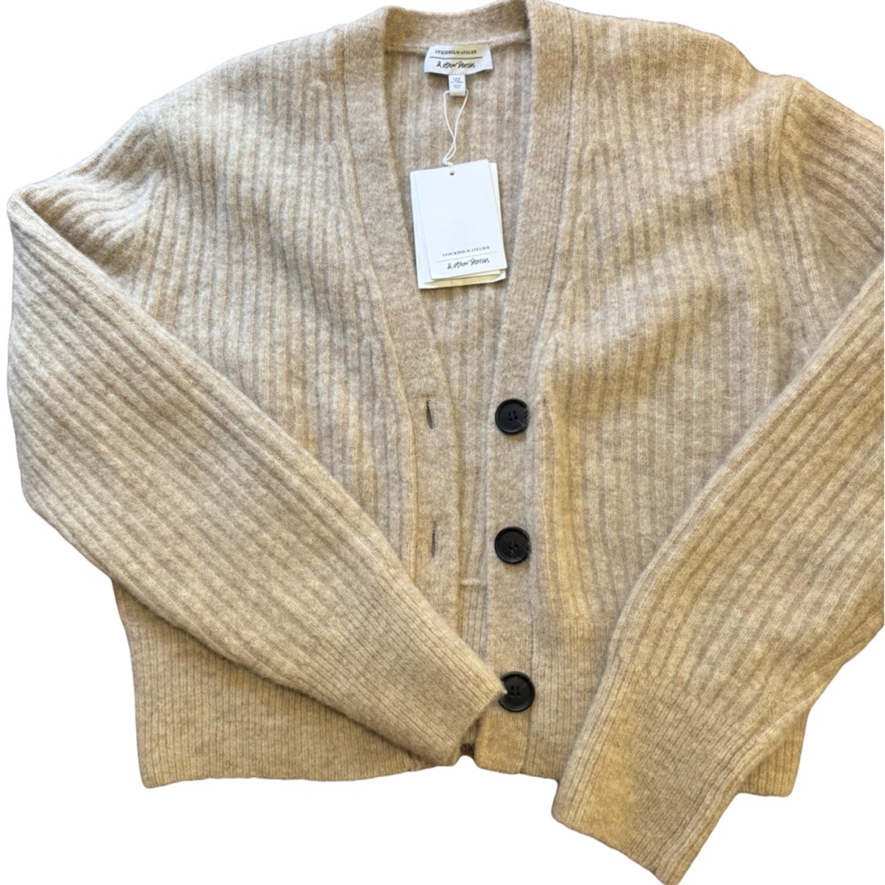 NWT Oatmeal & Other Stories Cardigan Sz M